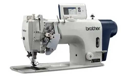 מכונת תפירה תעשייתית 2 מחטים אפשרי עם מחט מתרוממת מנוע שקט עם חיתוך חוטים או בלי דגם BROTHER T-842C