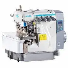 מכונת תפירה אוברלוק מנוע שקט DD אפשרות שינוי מהירות כולל חיתוך חוטים בהתחלת התפירה ובסוף התפירה לחיסכון בכמות החוטים מכונה מהירה במיוחד 6000 סל"ד דגם JACK JK-C2