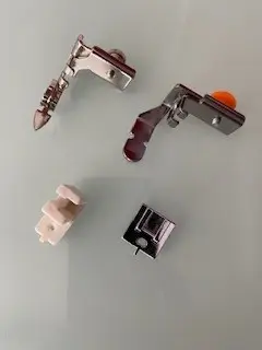 רגלי רוכסן כולל רוכסן נסתר למכונות תפירה ביתיות